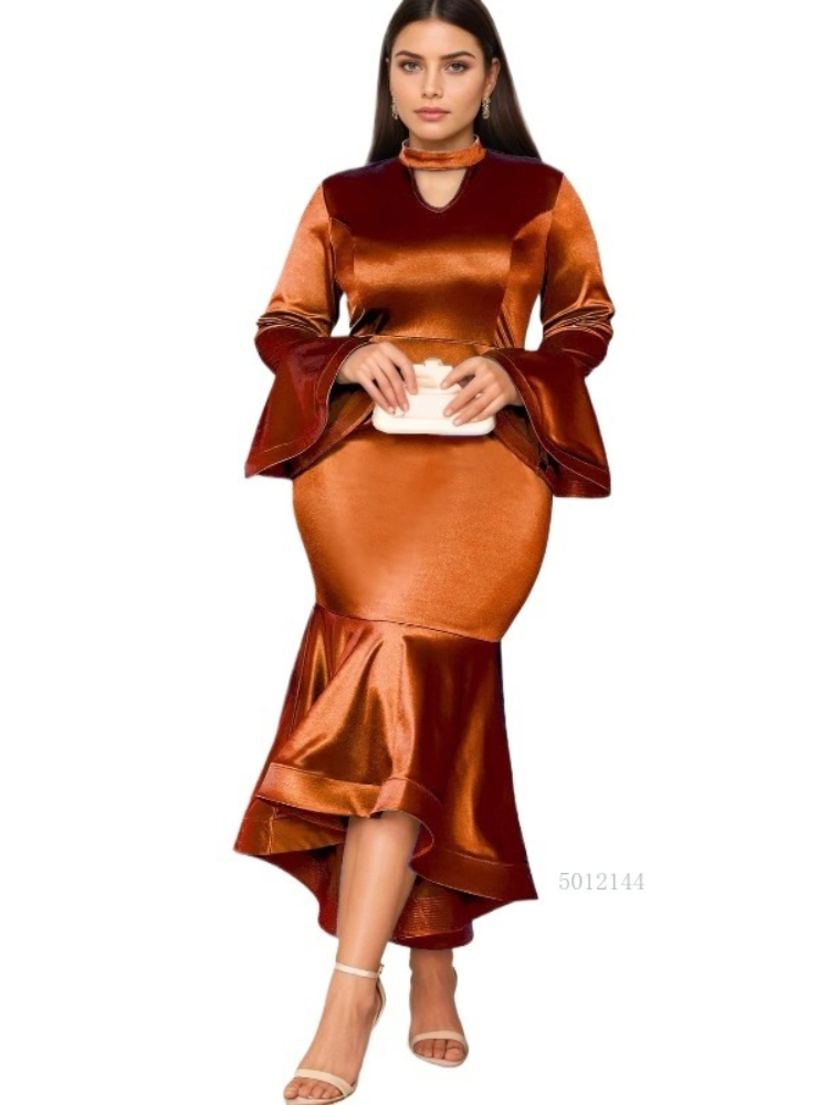 Formal Wear For Women Xl - プラスサイズのアフリカ風パーティードレス、エレガントな長袖ポリエステルロングガウン、アンカラスタイル、女性用XL-4XL、秋の着用に