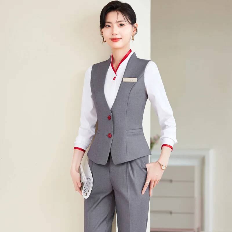 Women Formal Wear Winter - プラスサイズ 5XL フォーマルパンツスーツ エレガントスタイル レディース ビジネスワークウェア