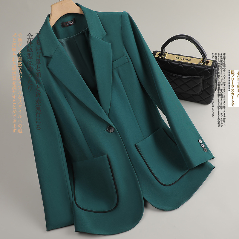 Women Formal Wear Winter - 女性用ブレザー レディース 秋冬 長袖 フォーマルジャケット コート