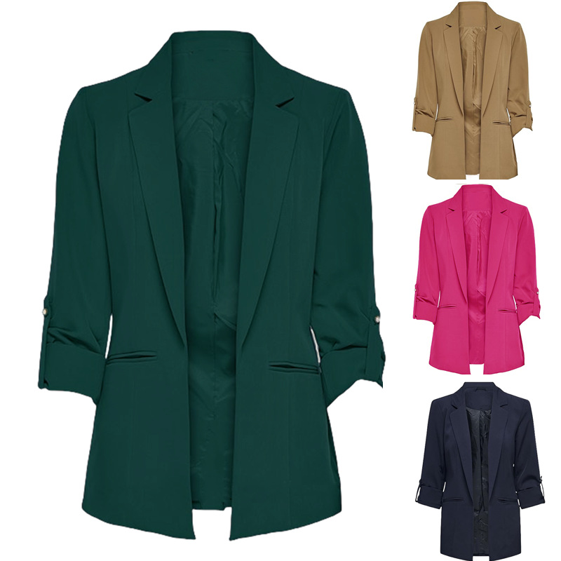 2025年春秋新作 ダークグリーン カーキ ローズレッド ネ - Women Formal Wear Options のレビューと価格