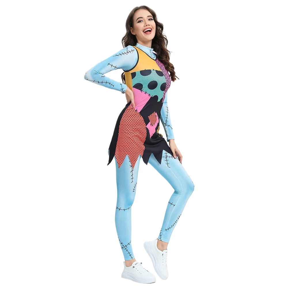 ハロウィンアニメ映画サリーコスプレドレスパーティーコスチュー - Shift Dress Sleeveless のレビューと価格