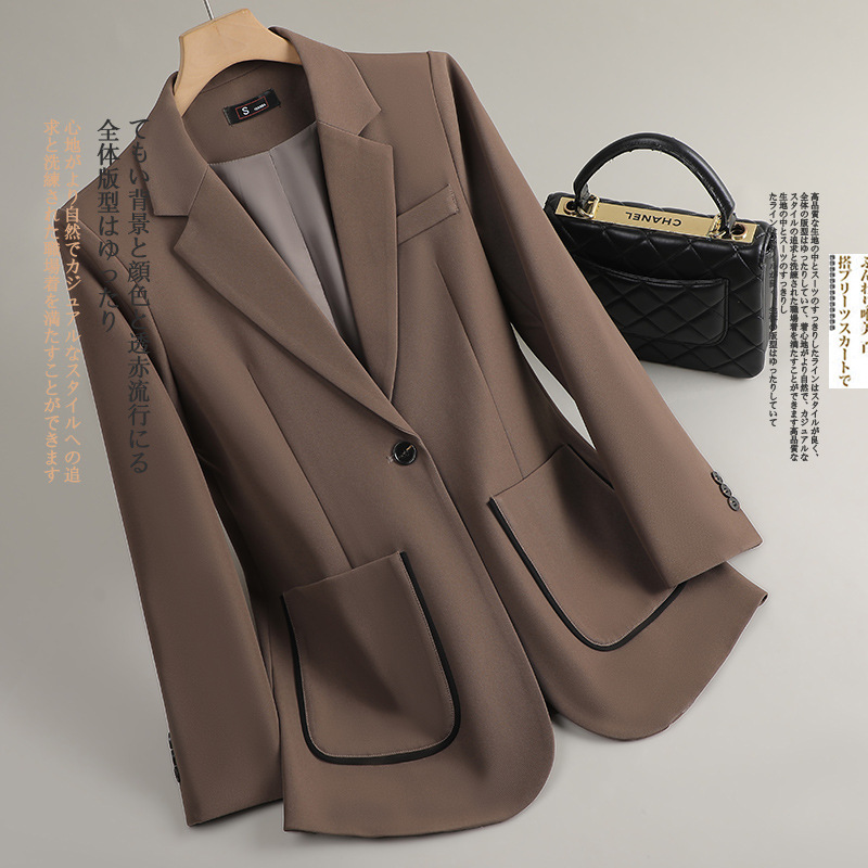 女性用ブレザー レディース 秋冬 長袖 フォーマルジャケット - Women Formal Wear Winter のレビューと価格