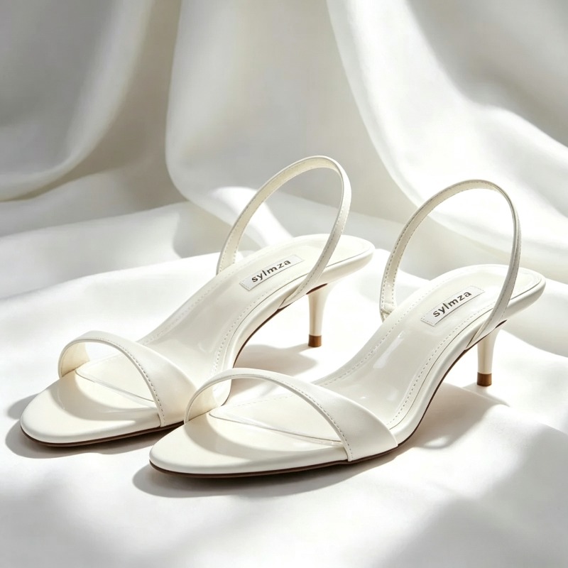 2026年夏セクシーオープントゥハイヒールサンダル レディー - Kitten Heel Women のレビューと価格