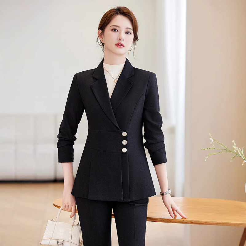 女性用プロフェッショナルスーツ、春秋ビジネススーツ、ファッシ - High End Women'S Formal Wear のレビューと価格