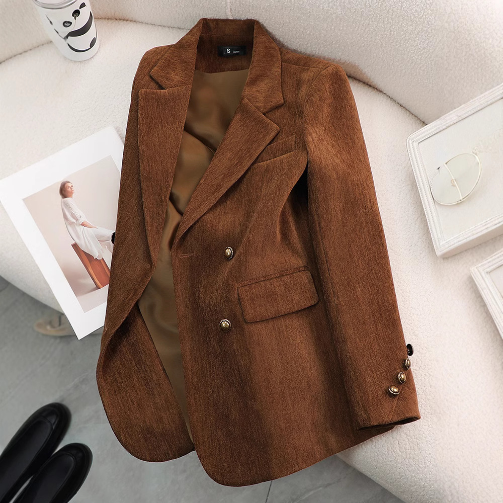 ファッションレディースブレザーコート女性長袖ビジネスワークウ - Women Formal Wear Winter のレビューと価格