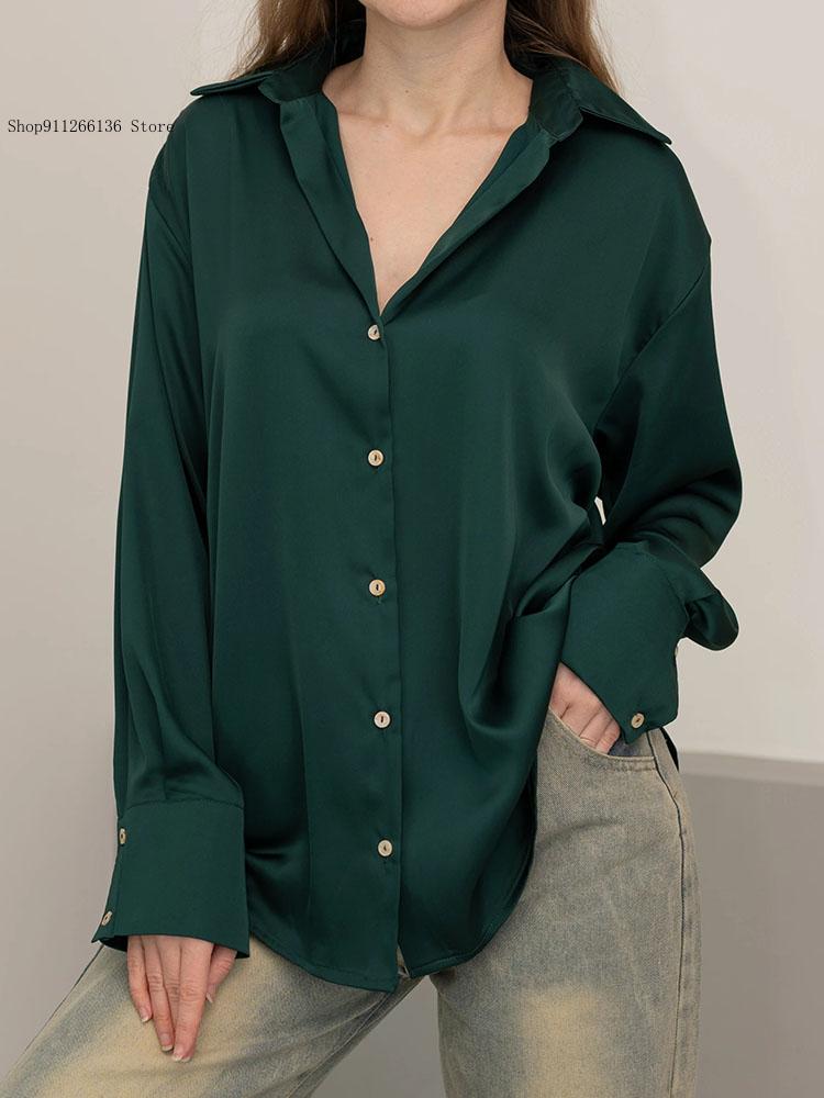 女性用ボタンシルク エレガントなオールマッチオフィスウェア  - Women Formal Wear Winter のレビューと価格