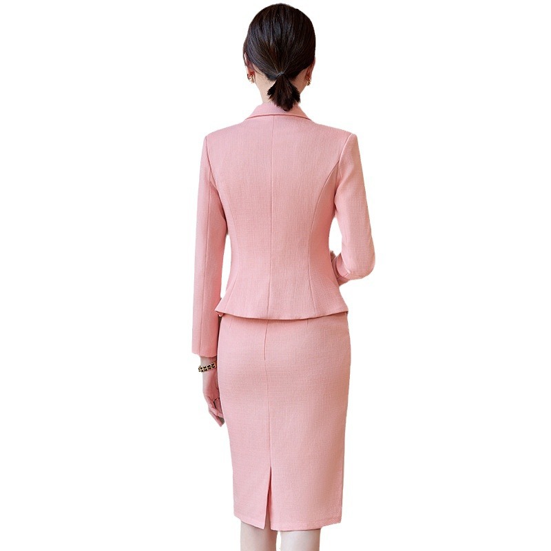エレガントなフォーマルドレススーツ,オレンジ,青,ピンク,ダ - Women Formal Wear Winter のレビューと価格
