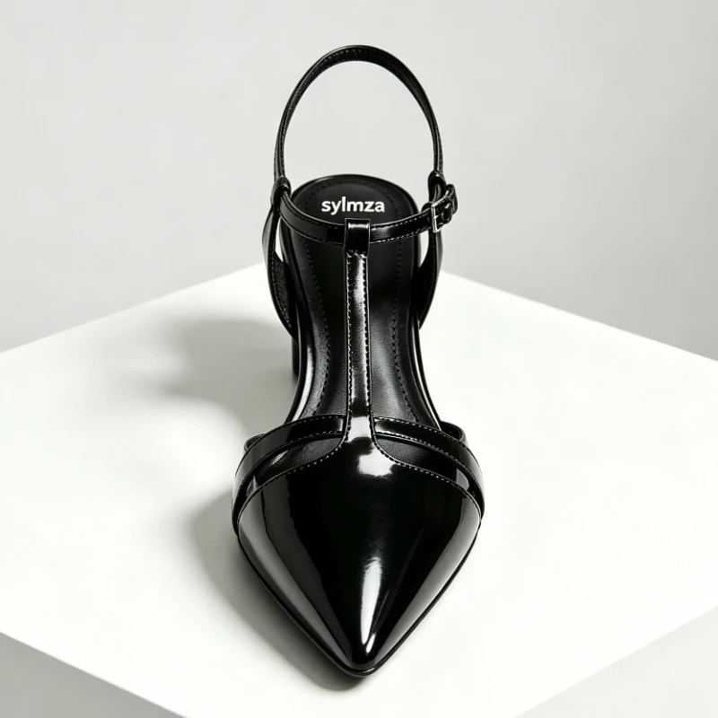パテントレザー キトゥンヒール レディース パンプス セクシ - Kitten Heel Women のレビューと価格